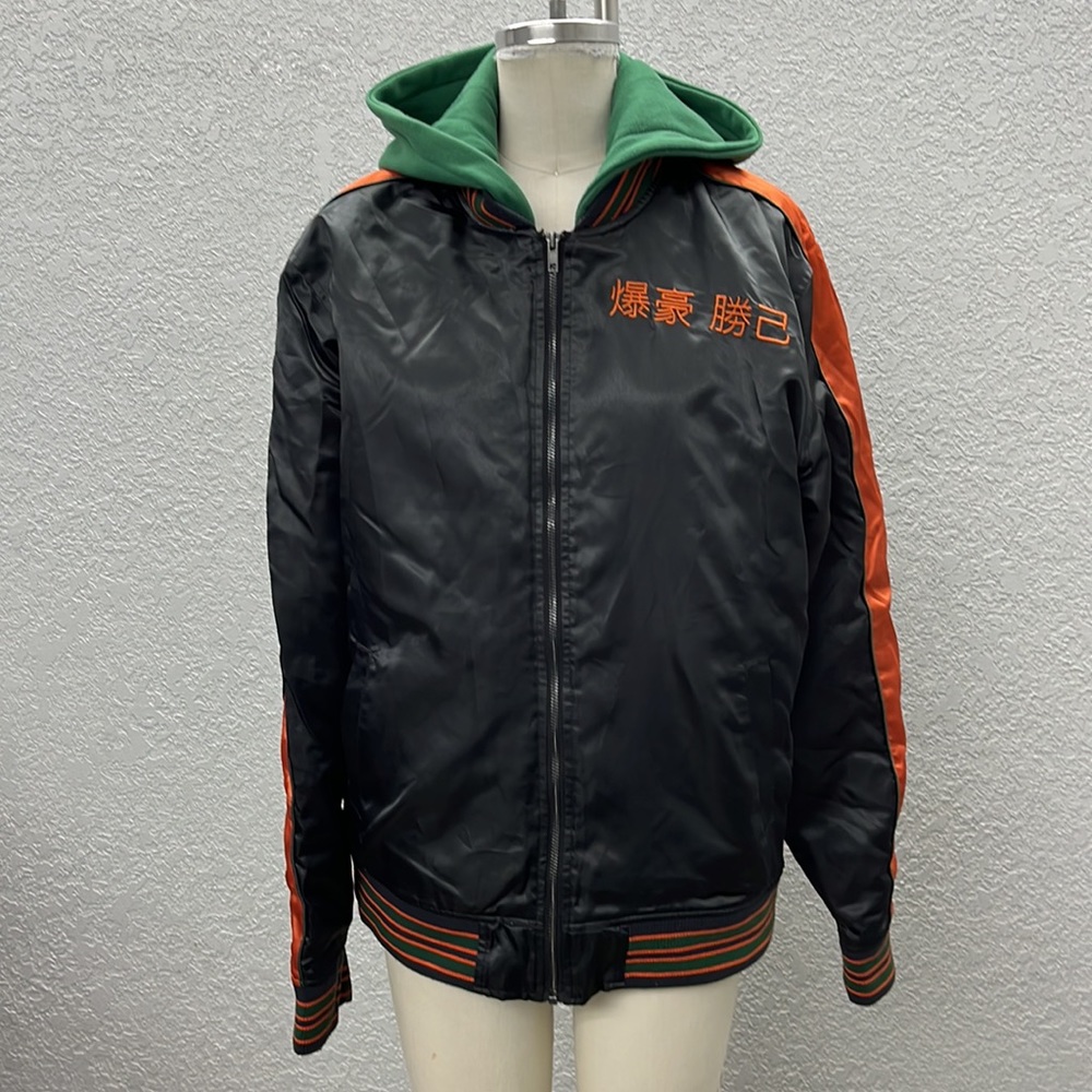 Atsuko My Hero Academia Zip Up Funimation Hooded Jacket Men’s size M - Picture 4 of 11